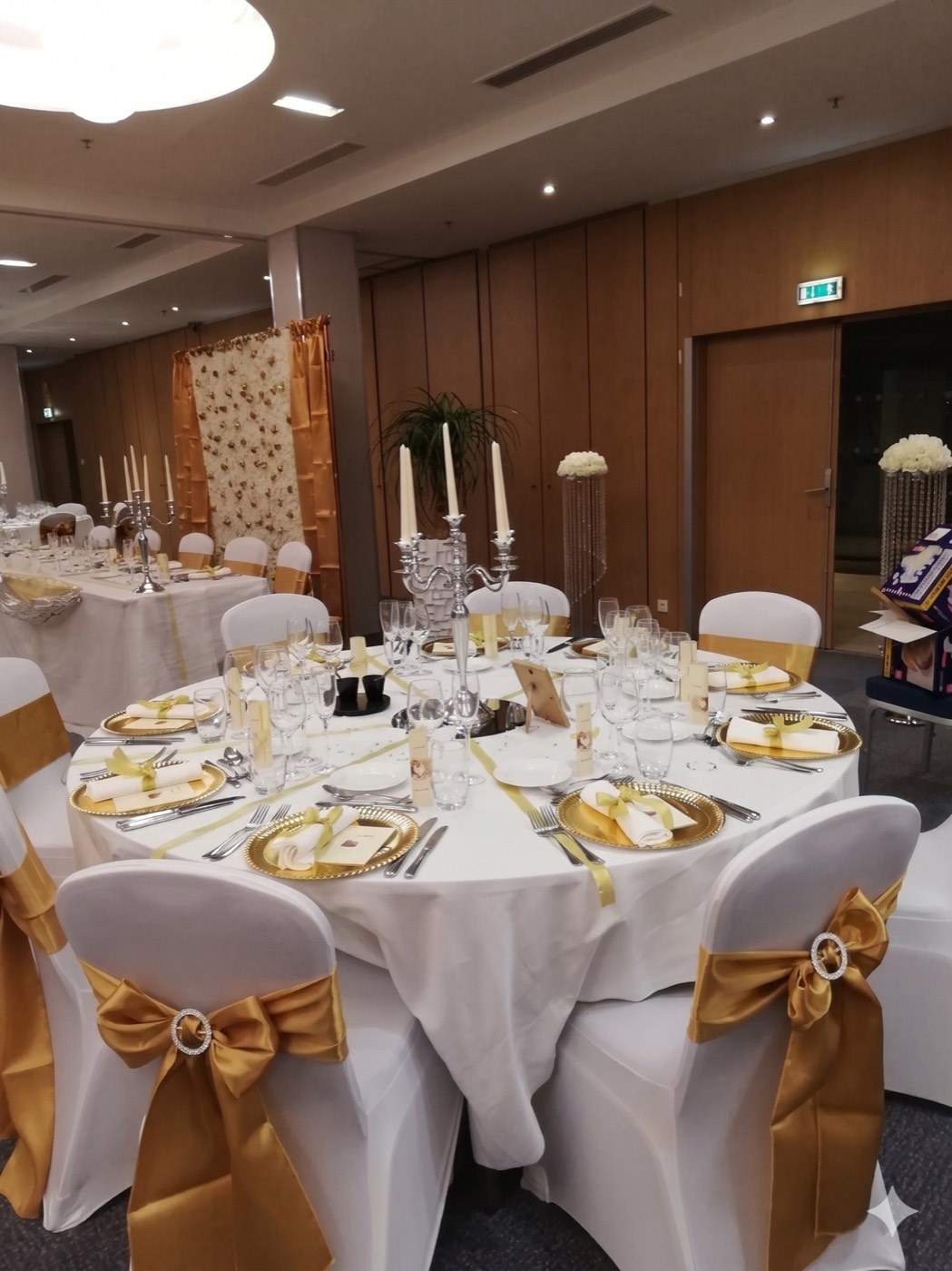 Réception en or · Yvelines — Anniversaire