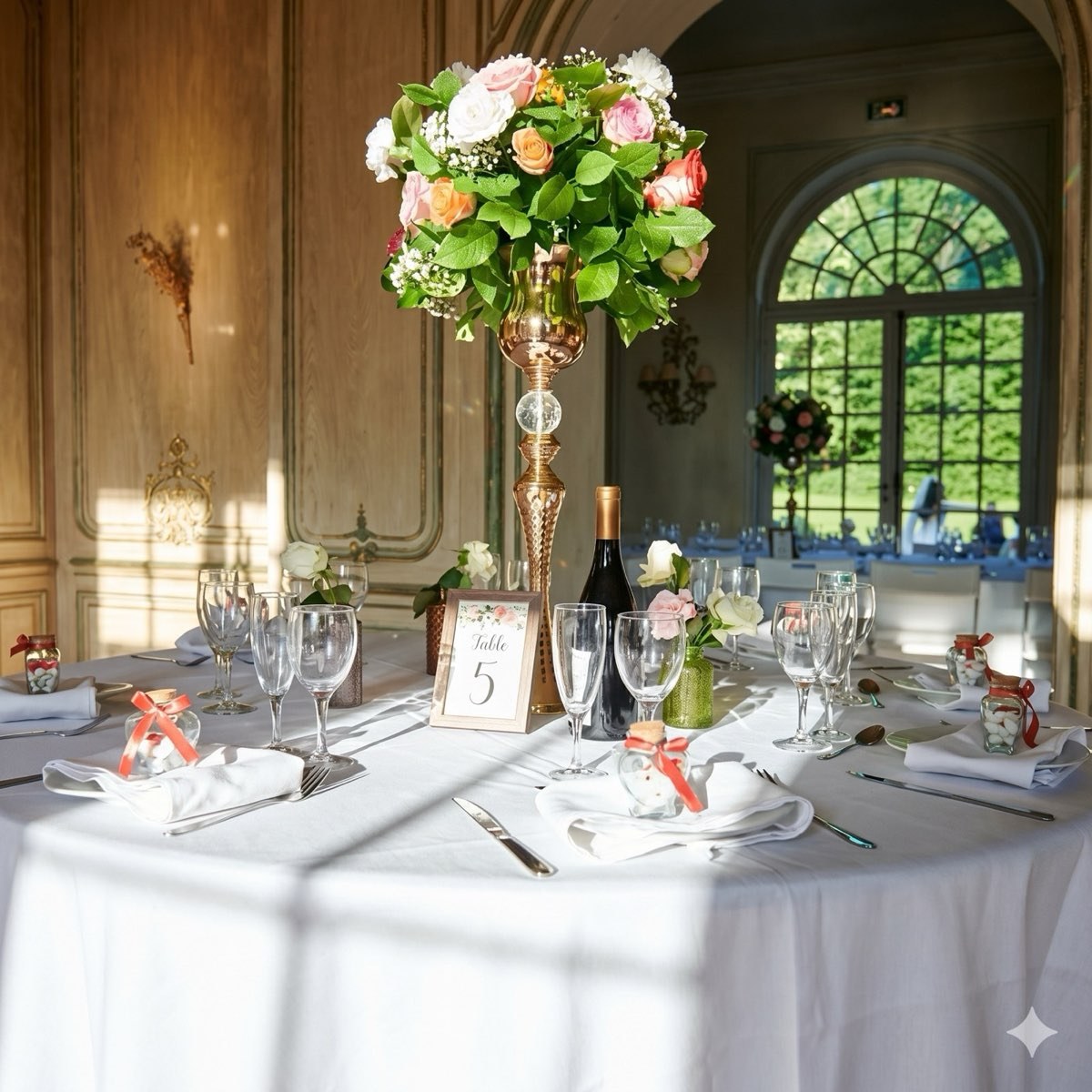 Tablescape classique — Mariage