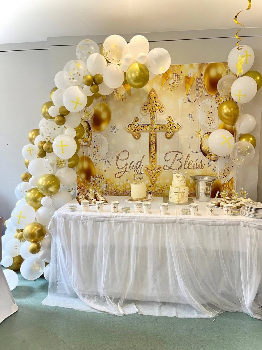 God Bless · Or & blanc — Baptême
